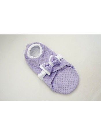 Конверт-кокон Плюшевый сон  сиреневый