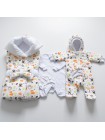 Комплект с комбинезоном Пуговки сказочный лес