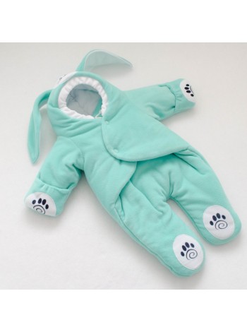 Комбинезон Зайка мятный