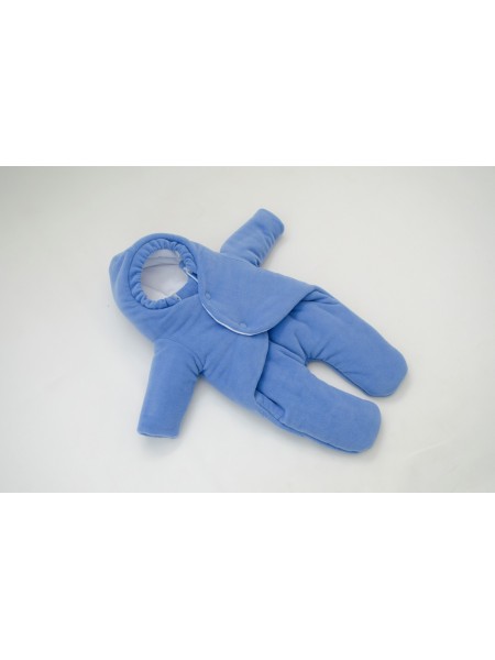 Комбинезон Классический темно-голубой