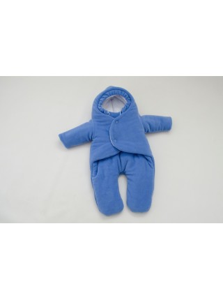 Комбинезон Классический темно-голубой