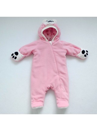 Комбинезон весна/лето Мишка розовый флис
