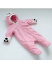 Комбинезон весна/лето Мишка розовый флис