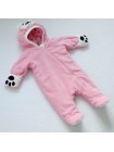 Комбинезон весна/лето Мишка розовый флис