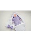 Комплект с комбинезоном Плюшевый сон (сиреневый)