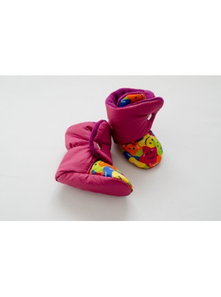 Сапожки Звезды с бордовым