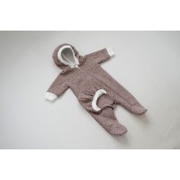 Комбинезон весна/лето (коричневый трикотаж)