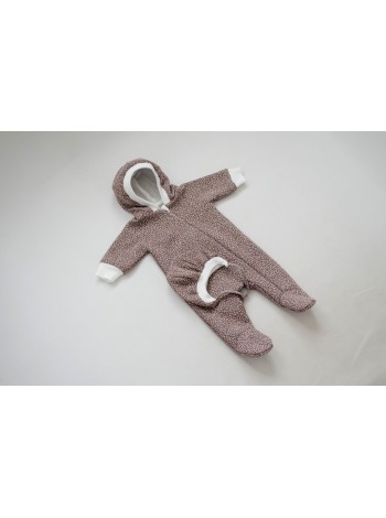 Комбинезон весна/лето (коричневый трикотаж)