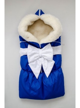 Одеяло-трансформер Василек на овчине