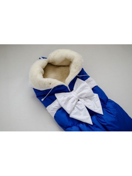 Одеяло-трансформер Василек на овчине