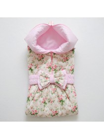 Одеяло-траснформер "Сливочная нежность" роз.