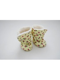 Сапожки "Ягодки" желтый