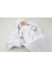 Комплект с комбинезоном Плюшевый сон (белый)