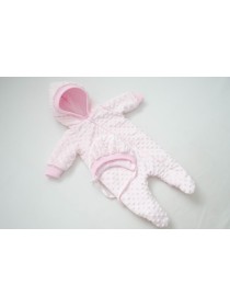 Комбинезон весна/лето (розовый плюш)