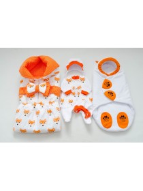 Комплект с коконом "Лисички"