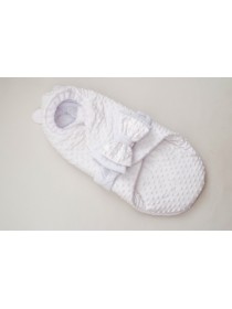 Конверт-кокон "Плюшевый сон"  белый