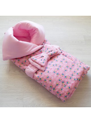 Плед-конверт на пуговицах  Птички-невелички