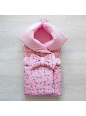 Плед-конверт на пуговицах  Птички-невелички