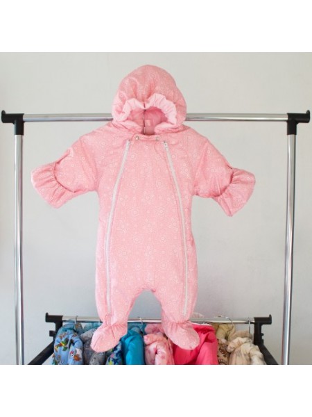 Комбинезон утепленный Розовое кружево