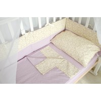 Комплект в кроватку "Нежность"