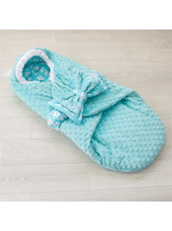 Конверт-кокон Плюш мятный