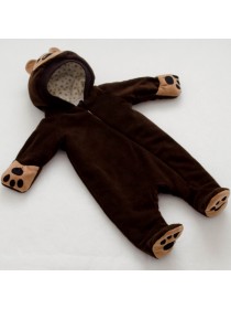 Комбинезон весна/лето "Мишка" бурый