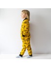 Пижама детская Динозавры желтый