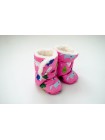 Сапожки Розовый зимний