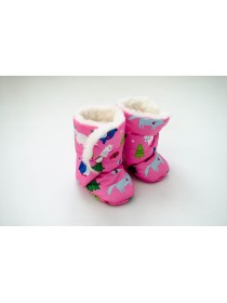 Сапожки "Розовый зимний"