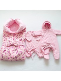 Комплект с комбинезоном "Конфетки"