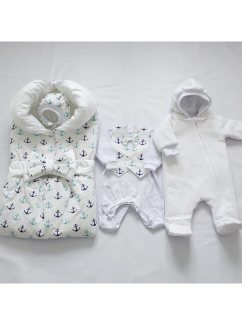 Комплект с комбинезоном Морячок