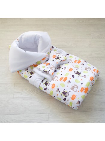 Плед-конверт на пуговицах Сказочный лес