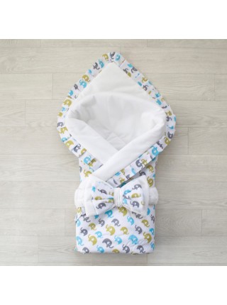 Плед-конверт Слоники