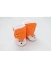 Сапожки Лисички с оранжевым