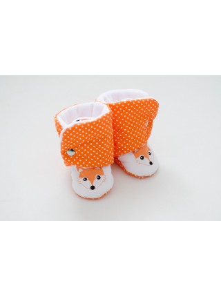 Сапожки Лисички с оранжевым