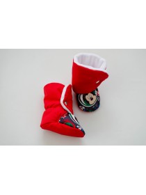 Сапожки "Микки" красный