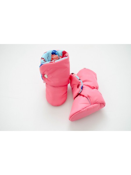 Сапожки Коралловые с пироженками