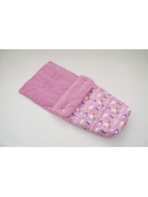 Конверт в прогулочную коляску (лес розовый/розовый)