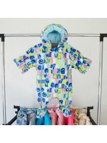 Комбинезон утепленный "Буквы"