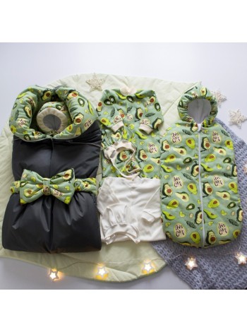 Комплект с коконом AvoCat темно-серый