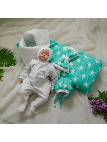 Комплект Звезды мятный